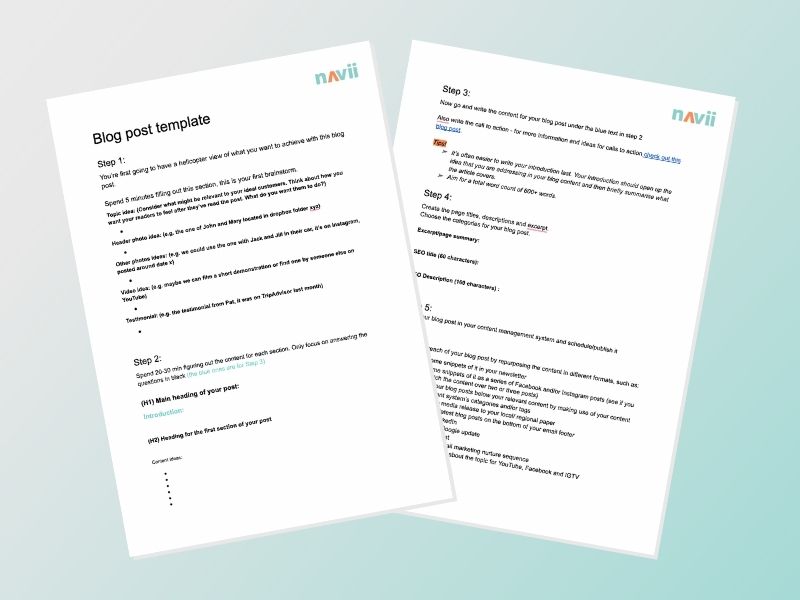 Decorative: Blog post template preview