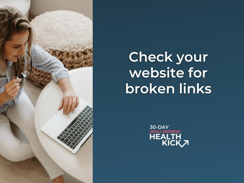 How to find broken links on your website