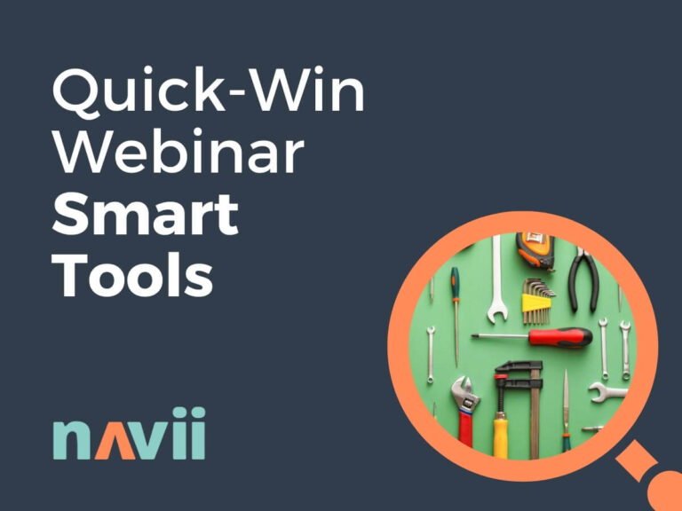 Quick Win Webinar – Smart tools