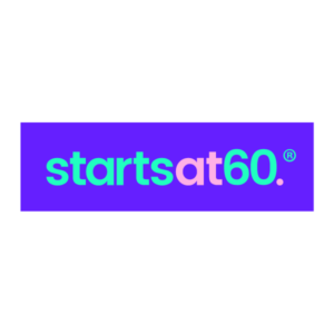 Starts at 60 - logo