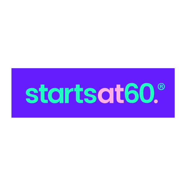 Starts at 60 - logo
